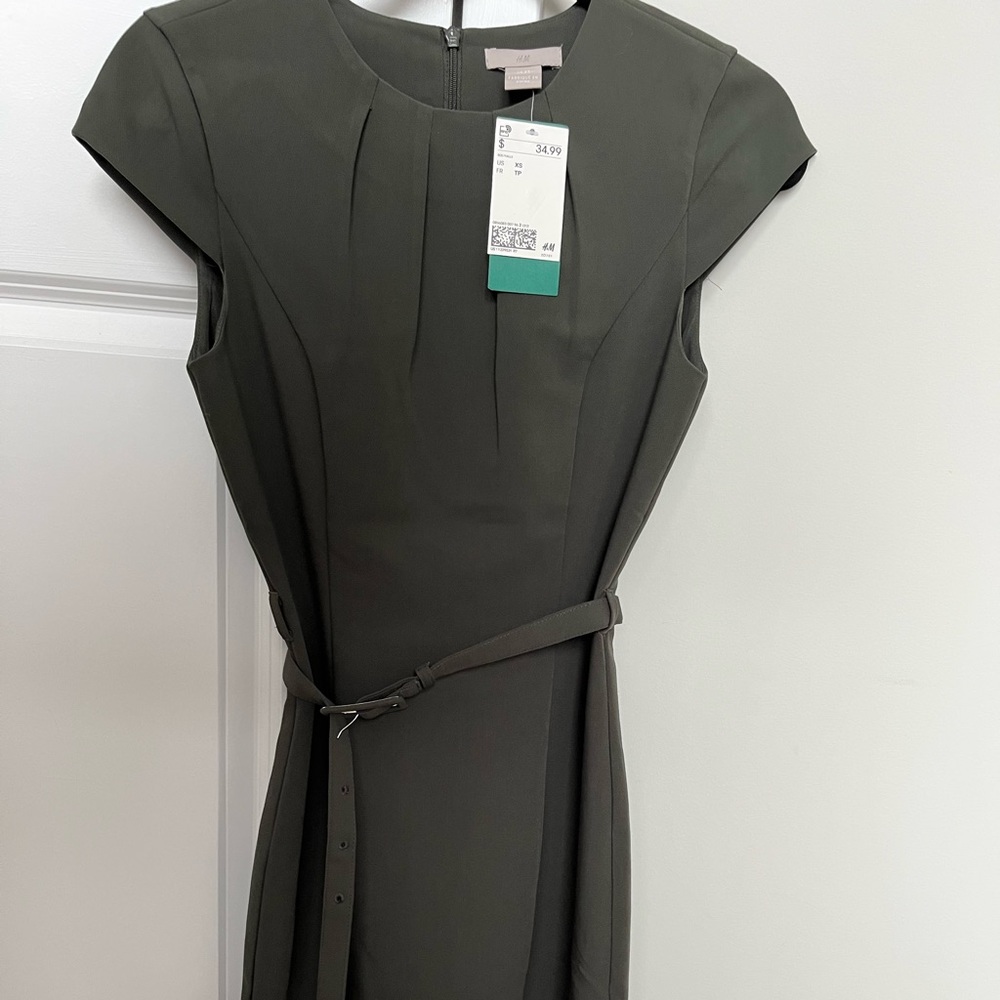 Green business professional dress